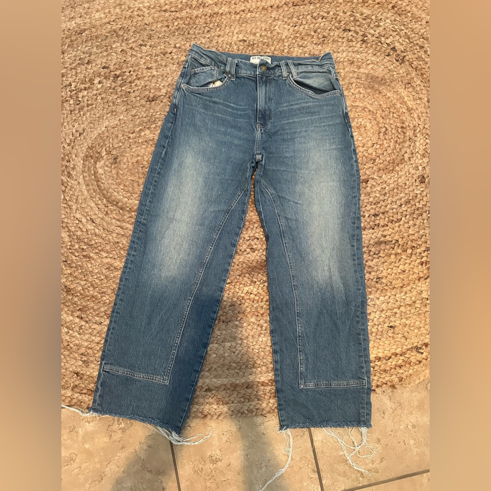 We The Free Straight Leg Jeans in Medium Blue